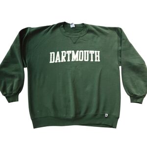 Vintage 90s Russell Athletic Dartmouth University Sweatshirt USA Sz XXL
